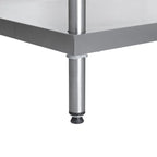 Edelstahl Regal ECO 800x500x1800 mm