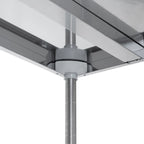 Edelstahl Regal ECO 800x500x1800 mm