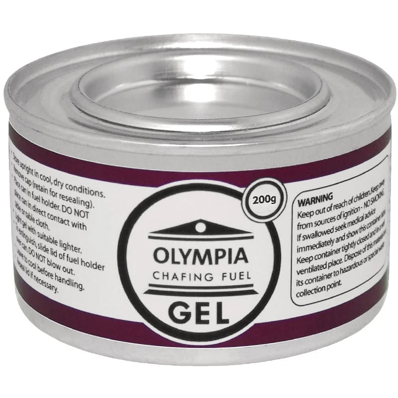 2x Olympia Chafing Dish 1/1 GN, Edelstahl, Milan mit 72 Brennpasten