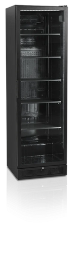 Tefcold Getränkekühlschrank SCU1425H schwarz