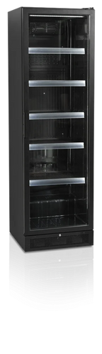 Tefcold Getränkekühlschrank SCU1425H schwarz