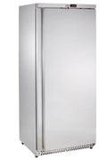 Lagertiefkühlschrank ECO 590 Liter Kühlvolumen, mit 1 Tür, abschließbar, Edelstahl