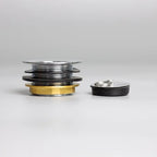 [ET] Ablaufventil aus Metall inklusive Standrohr und Stopfen für Spültische Basic