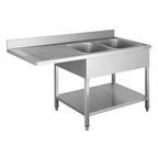 Spülzentrum Basic 16x6 mit 2 Becken rechts