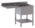 Spülzentrum ECO 12x6 mit 1 Becken Rechts