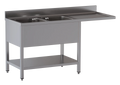 Spülzentrum ECO 18x6 mit 2 Becken Links