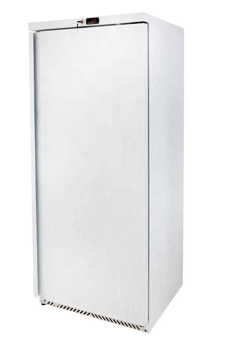 Lagerkühlschrank ECO 380 Liter Kühlvolumen, mit 1 Tür, abschließbar, weiß