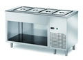 Selbstbedienungskühltisch PROFI offen 1500x700x890 - 4x GN 1/1