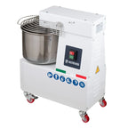 Spiral-Teigknetmaschine PROFI 10 Liter 230V mit Rollen - fester Kopf