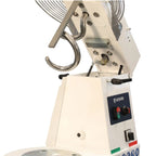 Spiral-Teigknetmaschine PROFI 22 Liter 400V mit Rollen - variabler Kopf und 2 Geschwindigkeiten