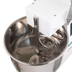 Spiral-Teigknetmaschine PROFI 33 Liter 230V mit Rollen - fester Kopf