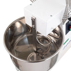 Spiral-Teigknetmaschine PROFI 33 Liter 230V mit Rollen - variabler Kopf