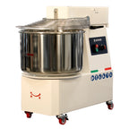 Spiral-Teigknetmaschine PROFI 42 Liter 400V mit Rollen - variabler Kopf