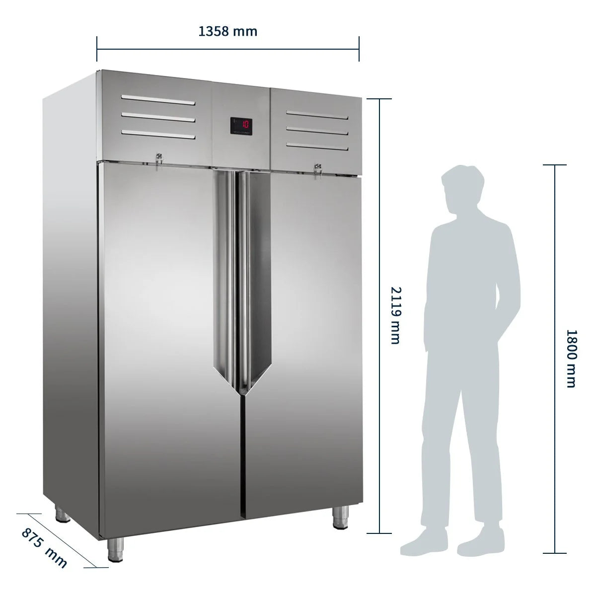 Tiefkühlschrank Avantis 1400 GN 2/1