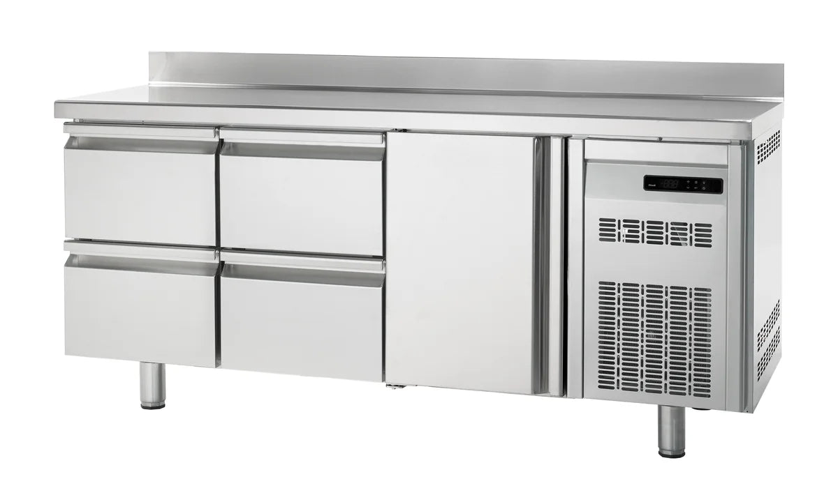Tiefkühltisch Premium 1/4 mit Aufkantung