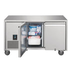 Zweitürige Kühltheke Polar U-Serie 267L
