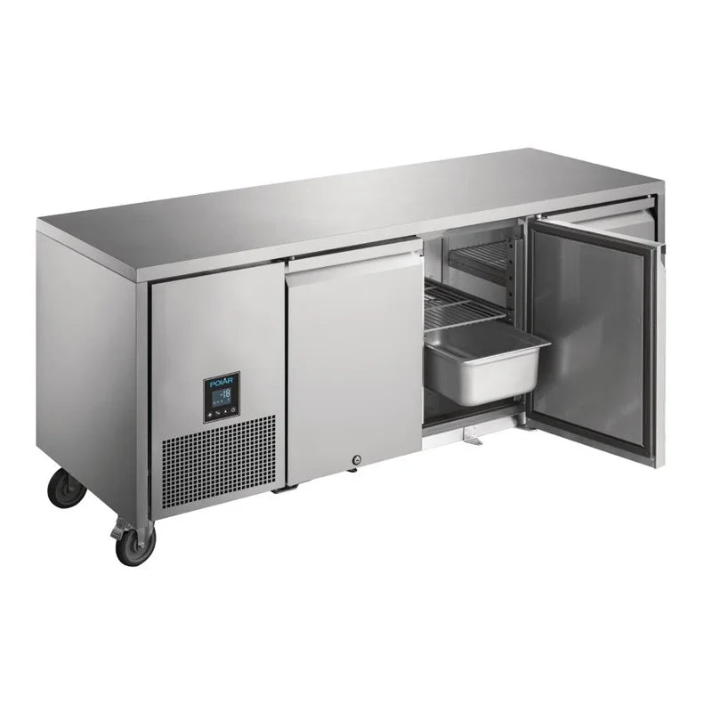 Polar U-Serie dreitürige Gefriertheke 420L
