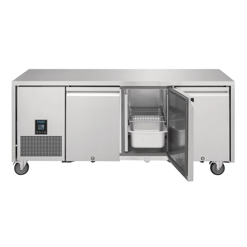 Polar U-Serie dreitürige Gefriertheke 420L