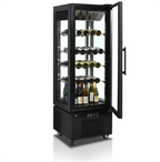 Tefcold Standkühlvitrine UPD400-C schwarz