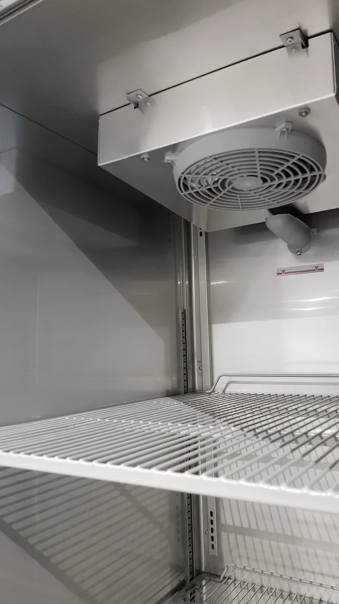 Coreco Edelstahltiefkühlschrank US Range 650