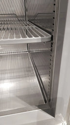 Coreco Edelstahltiefkühlschrank US Range 2200 mit Glastür