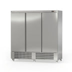 Coreco Edelstahlkühlschrank US Range 2200