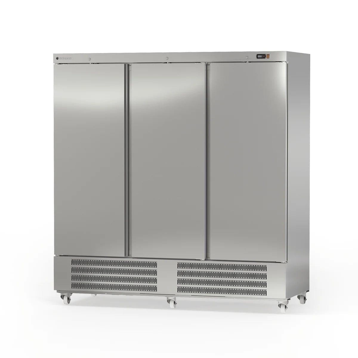 Coreco Edelstahlkühlschrank US Range 2200