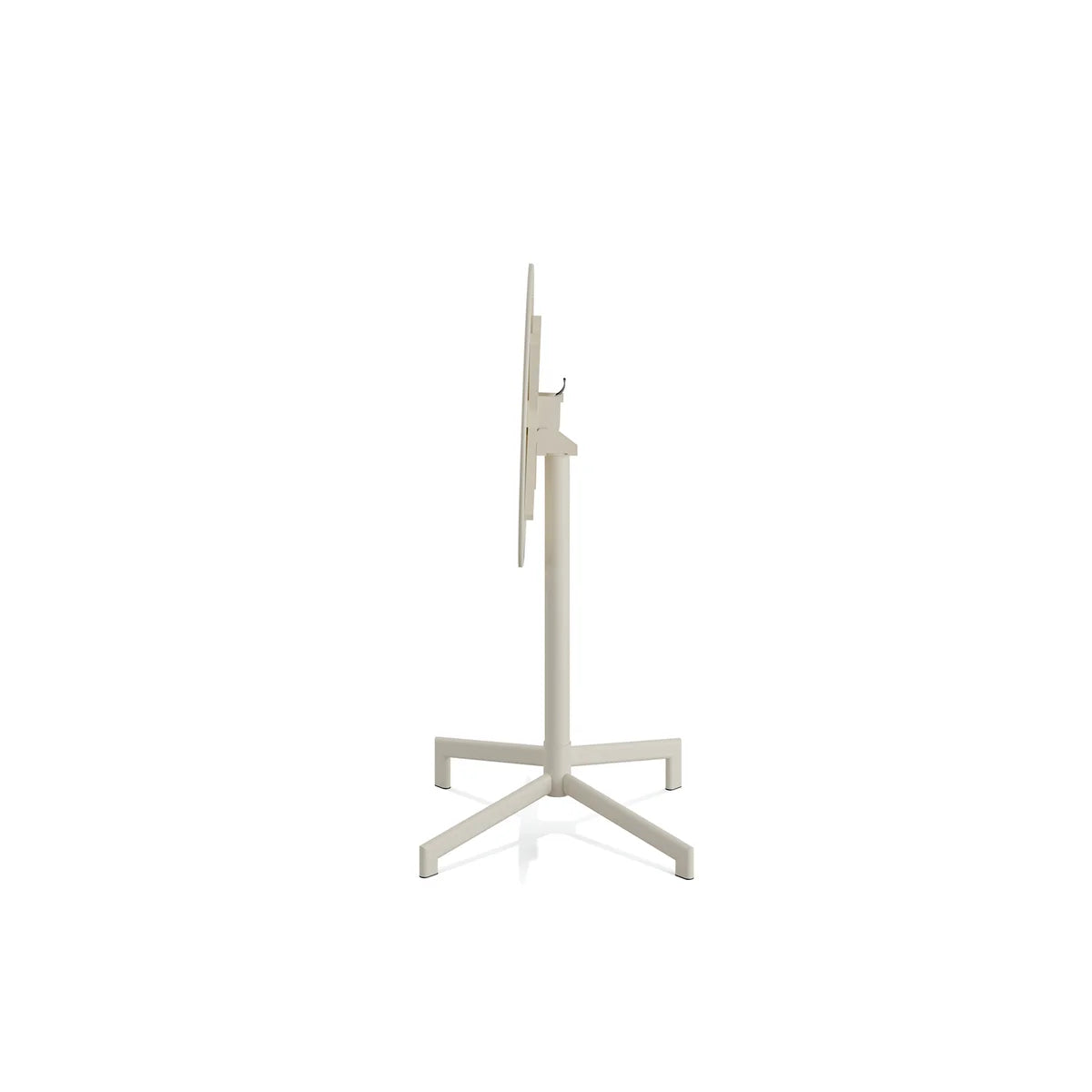 FEROS Versa Terrassen-/Stehtisch | In 2 Höhen verstellbar – Beige