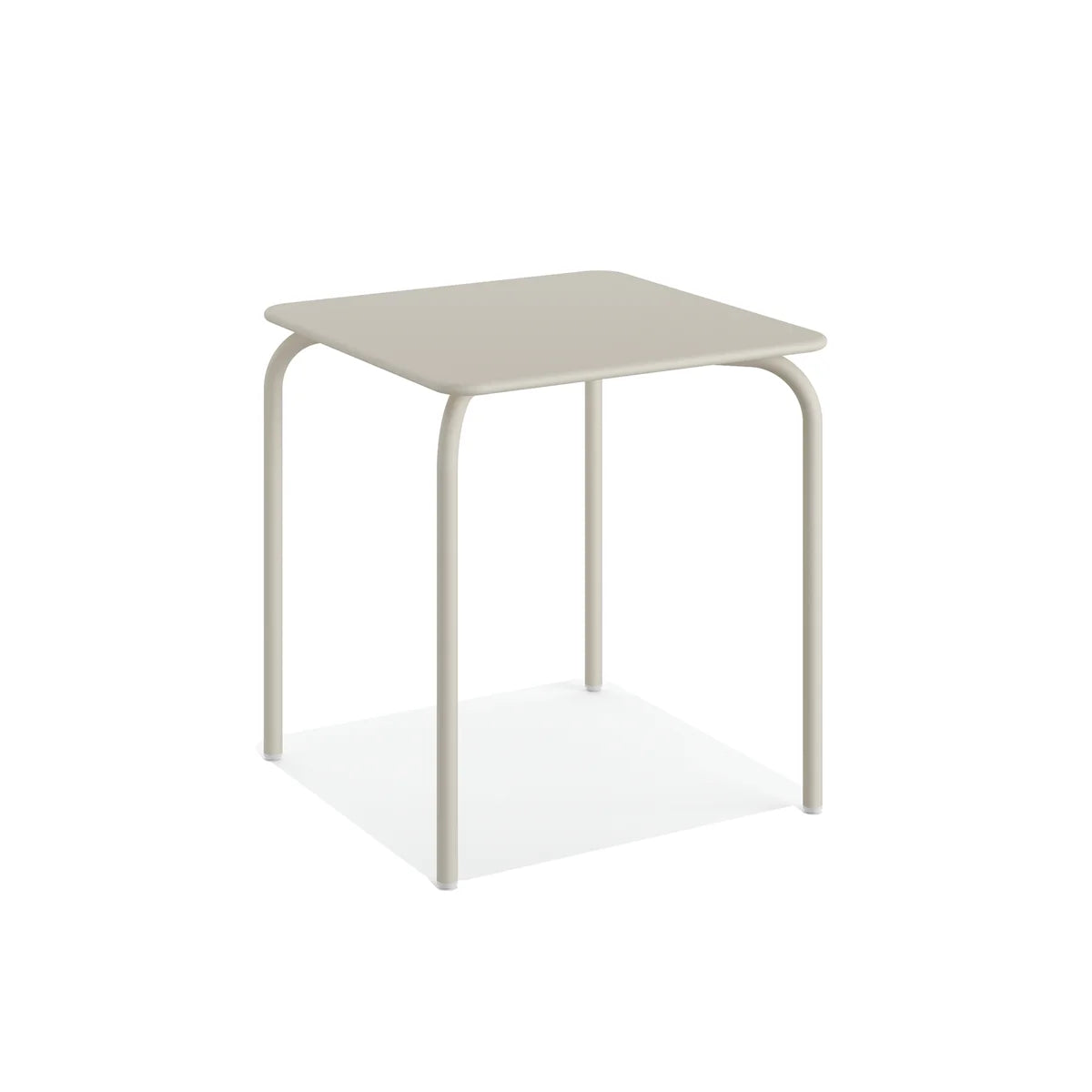 Feros Olly Terrassentisch quadratisch – Beige