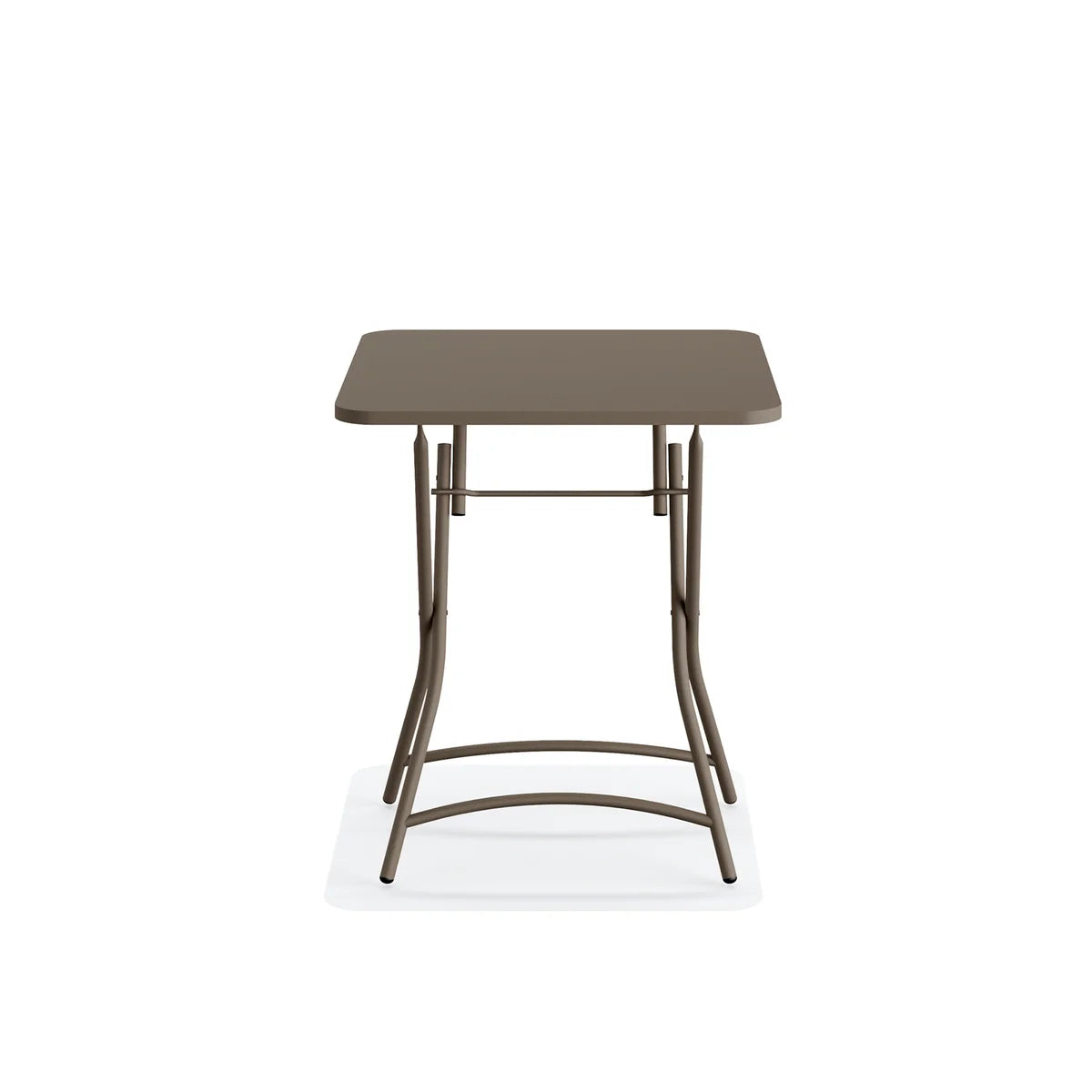 Feros Breeze Bistro Klapptisch Metall – Cappuccino