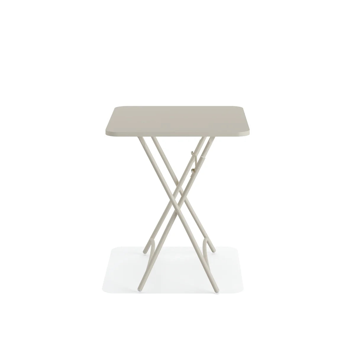 Feros Breeze Bistro Klapptisch Metall – Beige