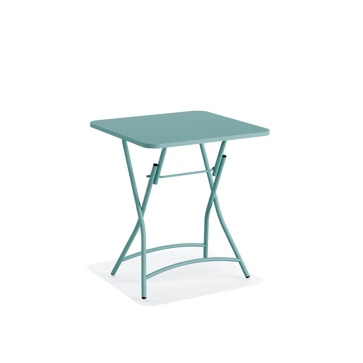 Feros Breeze Bistro Klapptisch Metall – Blau