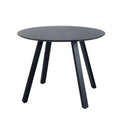 barths Halo Gartentisch Rund – Schwarz