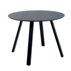 barths Halo Gartentisch Rund – Schwarz