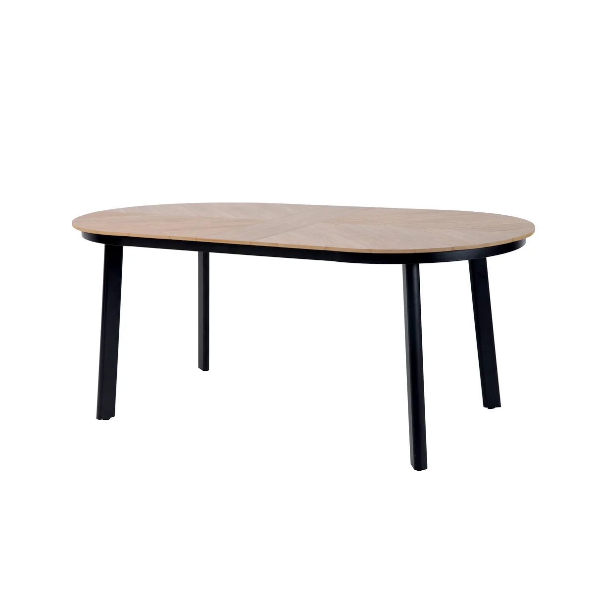 barths Polly Dining-Gartentisch – Schwarz-Wood