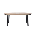 barths Polly Dining-Gartentisch – Schwarz-Wood