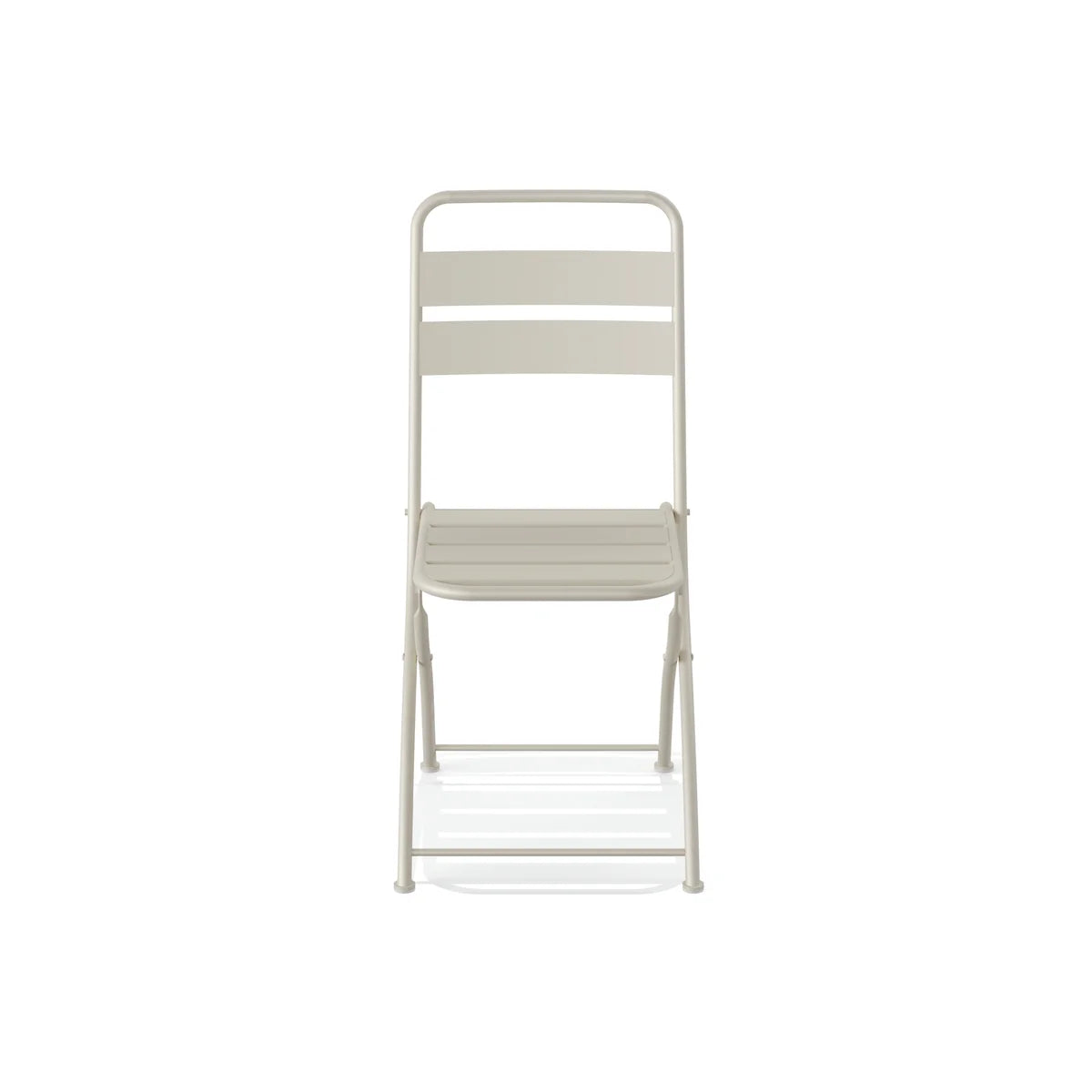 Feros Breeze Bistro Klappstuhl Metall – Beige