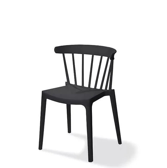 FEROS Windson Stapelstuhl schwarz, Polypropylen, 540 x 530 x 750 mm