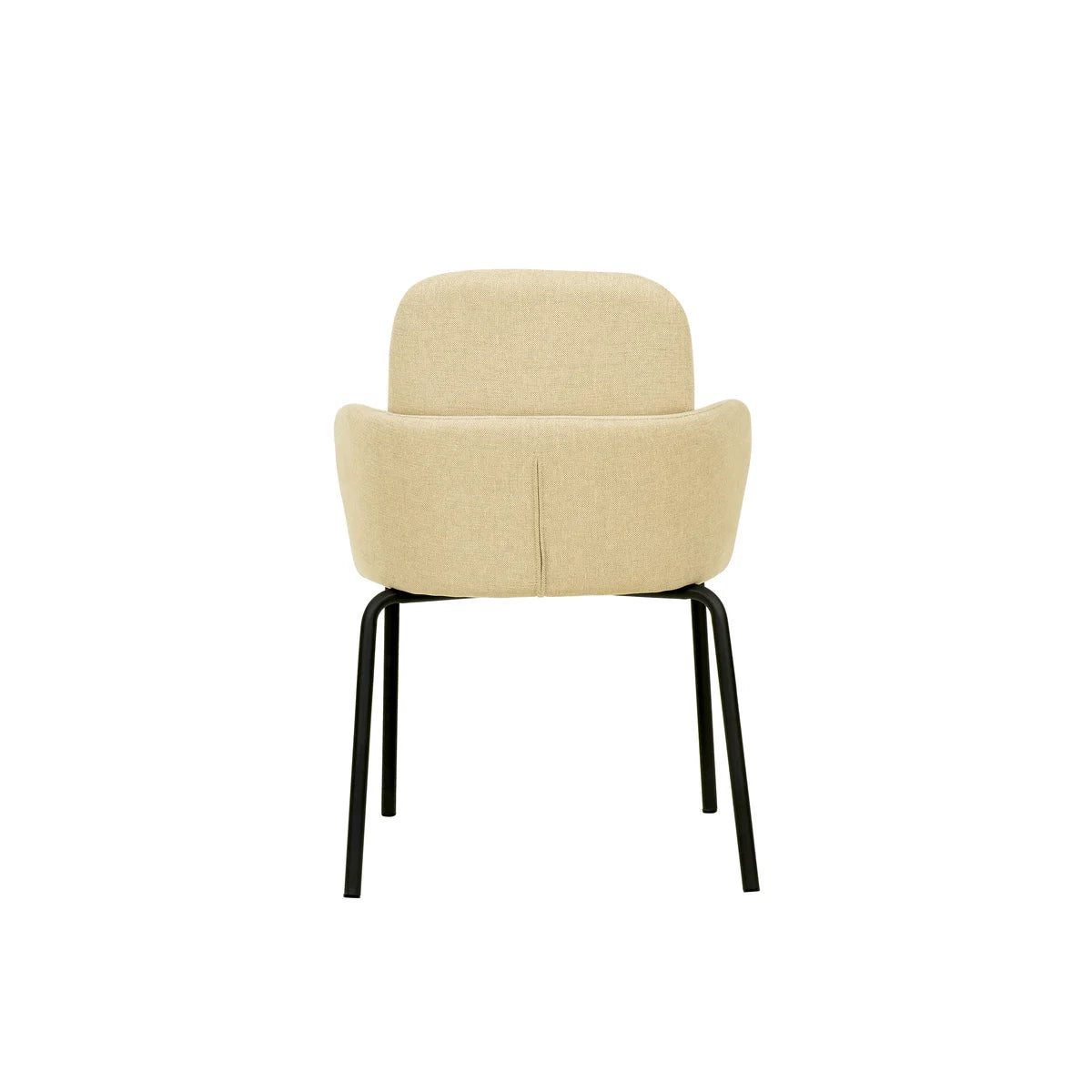 Feros Paddy Stapelstuhl mit Bezug – Beige