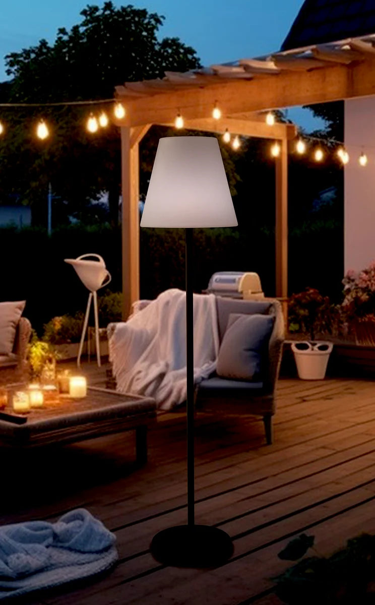 barths Stella Bodenleuchte Outdoor – Schwarz