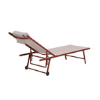 barths Travis Liegestuhl – Terracotta