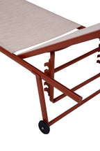 barths Travis Liegestuhl – Terracotta