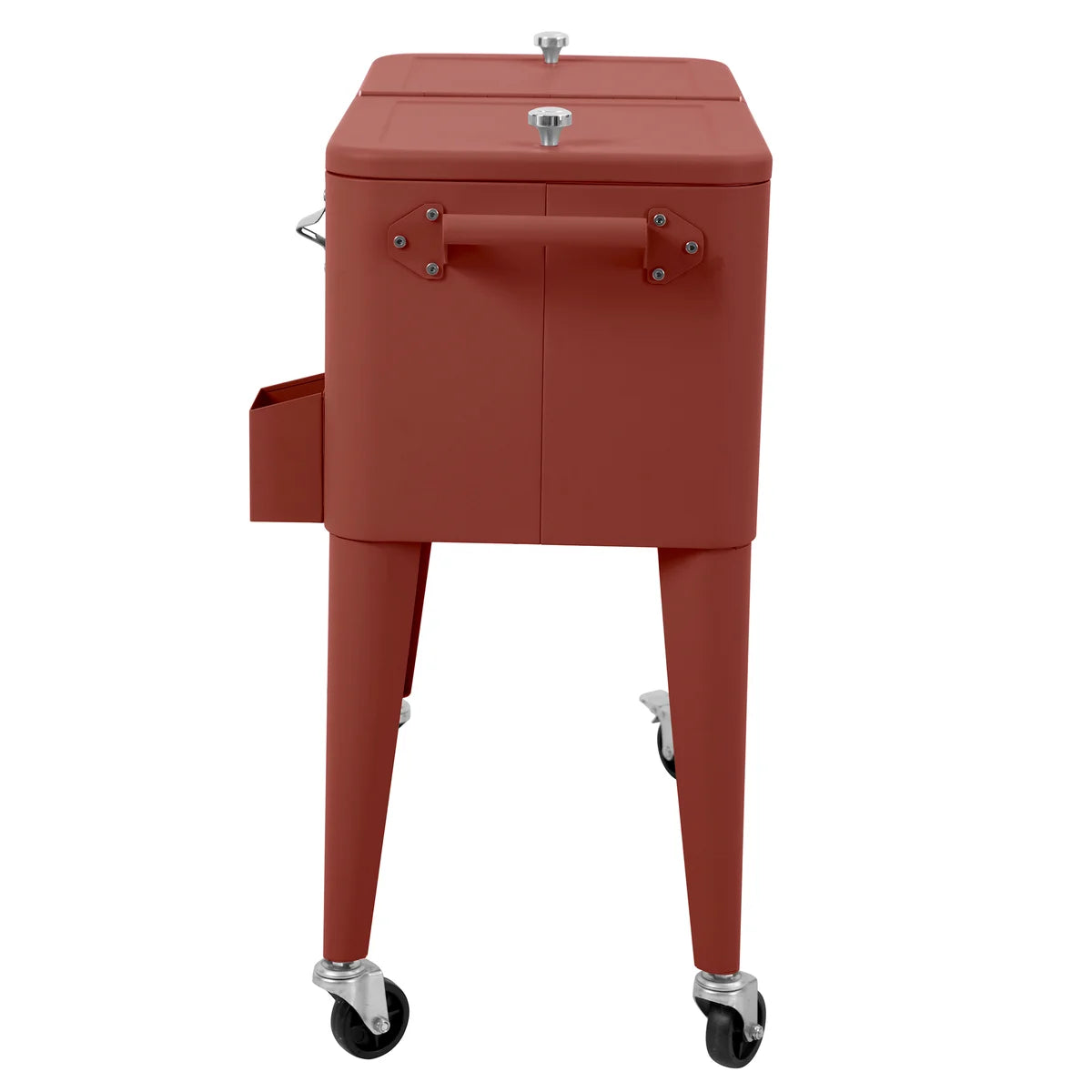 barths Icy Kühlbox auf Rädern – Terracotta