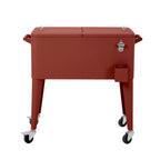 barths Icy Kühlbox auf Rädern – Terracotta