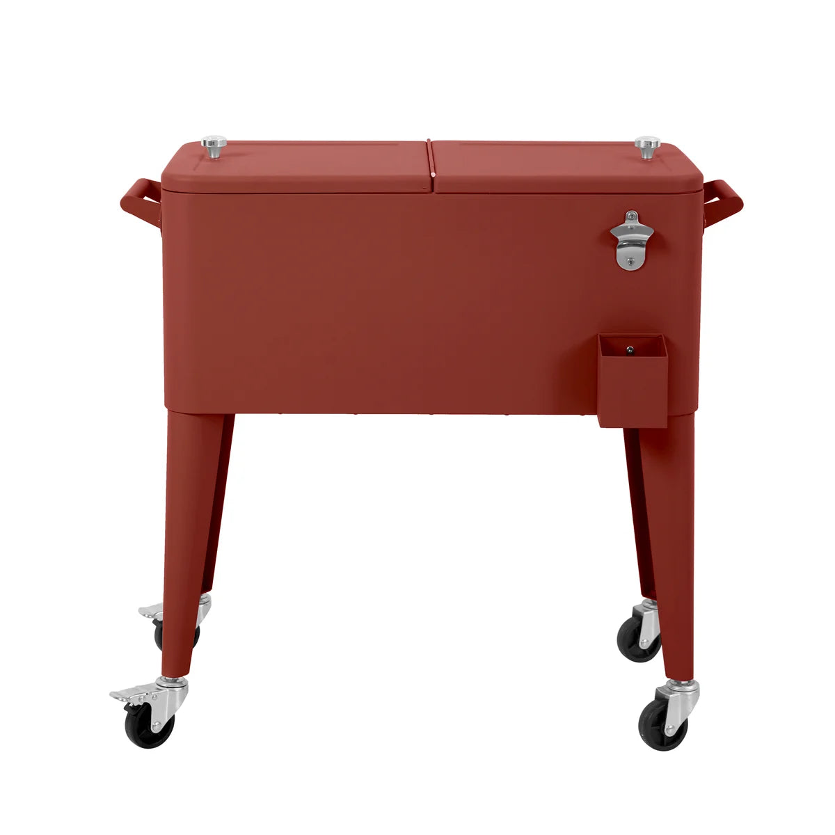 barths Icy Kühlbox auf Rädern – Terracotta