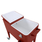 barths Icy Kühlbox auf Rädern – Terracotta