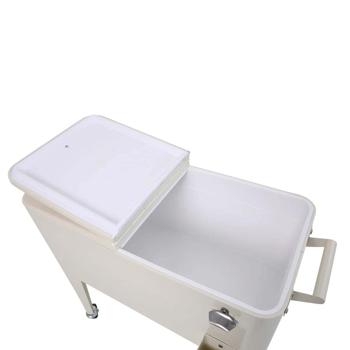 barths Icy Kühlbox auf Rädern – Beige