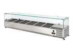 Kühlaufsatz ECO 9 x GN 1/3 mit Glasaufsatz