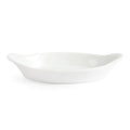 Olympia Whiteware ovale Gratinschalen weiß 204 x 115 mm - 6 Stk.