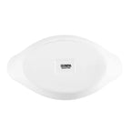 Olympia Whiteware ovale Gratinschalen weiß 204 x 115 mm - 6 Stk.